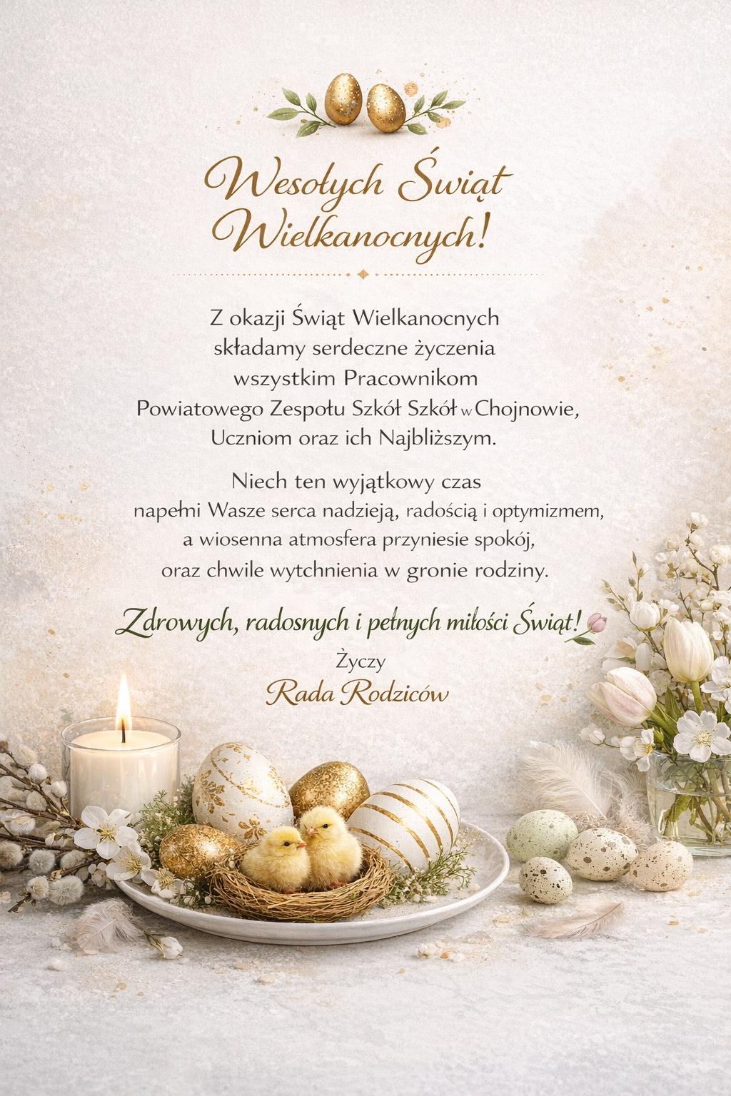 Życzenia od rady rodziców